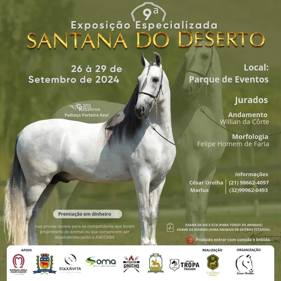 maga larga evento santana deserto
